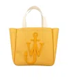 Jw Anderson Anchor Motif Canvas Tote Bag In Yellow