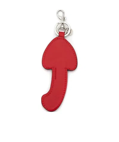 Jw Anderson Mushroom Leather Keyring
