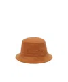 Jw Anderson Logo Bucket Hat In Brown