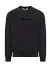 Jw Anderson Men Sweatshirt With Logo In Black