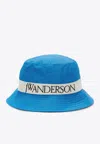 Jw Anderson Logo Hat In Blue