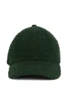 Jw Anderson Logo-embroidered Cap In Green
