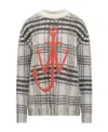 Jw Anderson Anchor Knit Jumper In Red