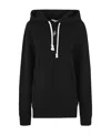 Jw Anderson J.w. Anderson Anchor Embroidery Hoodie In Black