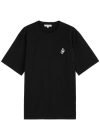 Jw Anderson Men Short Sleeves T-shirt With Logo In Black