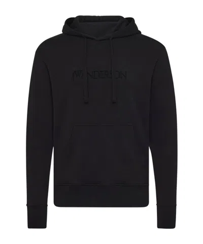 JW ANDERSON JW ANDERSON LOGO EMBROIDERY HOODIE