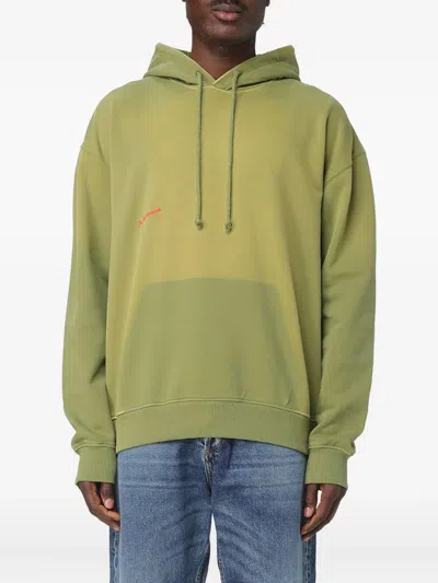 JW ANDERSON LOGO-EMBROIDERED HOODIE