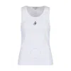 Jw Anderson Anchor Logo Tank Top In White