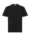 Jw Anderson Logo-embroidered T-shirt In Black