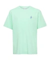 Jw Anderson Men T-shirt With Embroidery In Green