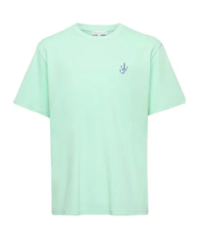 JW ANDERSON JW ANDERSON ANCHOR EMBROIDERED T-SHIRT