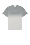 Jw Anderson Logo Embroidery Gradient T-shirt In Grey