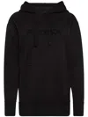 Jw Anderson J. W.anderson Logo Embroidery Hoodie In Black