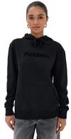 Jw Anderson J. W.anderson Logo Embroidery Hoodie In Black