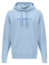 Jw Anderson J.w.anderson 'logo Embroidery Hoodie' Sweatshirt In Blue