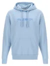 Jw Anderson J.w.anderson 'logo Embroidery Hoodie' Sweatshirt In Blue