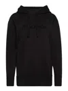 Jw Anderson J. W.anderson Logo Embroidery Hoodie In Black