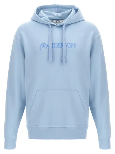 JW ANDERSON LOGO EMBROIDERY HOODIE SWEATSHIRT