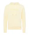 Jw Anderson Logo Embroidery Hoodie In Yellow