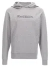 Jw Anderson J.w.anderson 'logo Embroidery' Sweatshirt In Gray