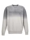Jw Anderson Gray Embroidered-logo Gradient Sweatshirt In Grey