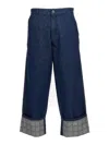 Jw Anderson Men Jeans Workwear In Azul