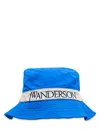 Jw Anderson Logo Hat In Blue