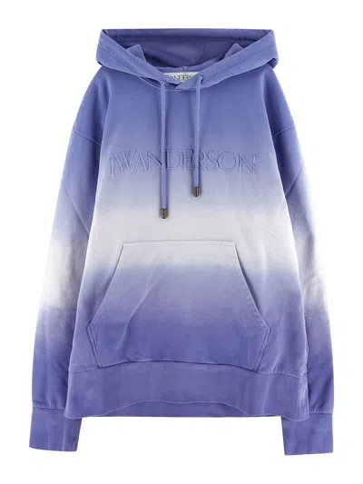 Jw Anderson Purple Gradient Hoodie