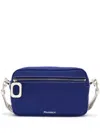 Jw Anderson Logo-jacquard Shoulder Bag In Blue