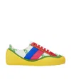 Jw Anderson Logo Low-top Casual Shoes In Yellow