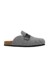 Jw Anderson Slippers Mit Leder In Gray