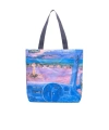Jw Anderson Canvas Shopper Bag In Blue