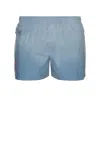 Jw Anderson Blue Logo Print Shorts In Light Blue