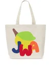 Jw Anderson Logo-print Tote Bag In White