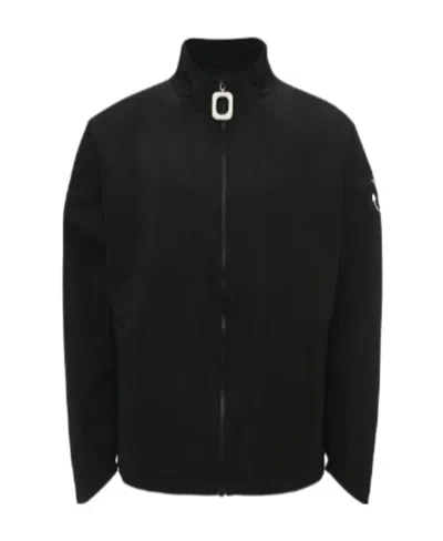 JW ANDERSON JW ANDERSON LOGO PRINTED ZIPPED JACKET