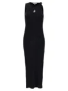 Jw Anderson Anchor Logo Twist Strap Rib Tank Dress