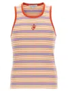 Jw Anderson J. W. Anderson Multicolored Striped Sleeveless Tank Top