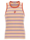Jw Anderson J. W. Anderson Multicolored Striped Sleeveless Tank Top