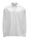 Jw Anderson Logo Pocket Shirt In Metallic