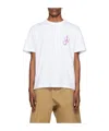 Jw Anderson Naturally Sweet Cotton T-shirt In White