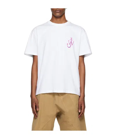 Jw Anderson White 'naturally Sweet' T-shirt In White 001