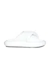 Jw Anderson Logo Slippers In White
