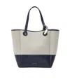 Jw Anderson Logo-stamp Leather Tote Bag In Black