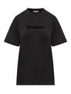 Jw Anderson Logo Embroidered Crewneck T-shirt