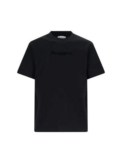 Jw Anderson Logo T-shirt In Black
