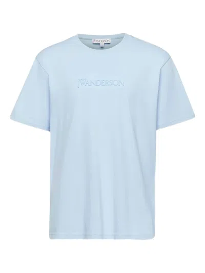 Jw Anderson Logo T-shirt In Blue