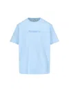 Jw Anderson J.w.anderson Men Three-dimensional Logo T-shirt In Blue