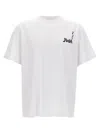 Jw Anderson J.w.anderson Logo T Shirt In White/black