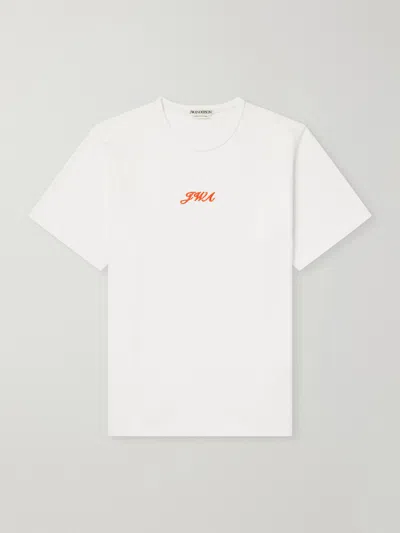 Jw Anderson J. W. Anderson Mini Statement T-shirt In Animal Print