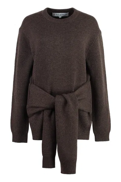 JW ANDERSON LONG SLEEVE CREW-NECK SWEATER